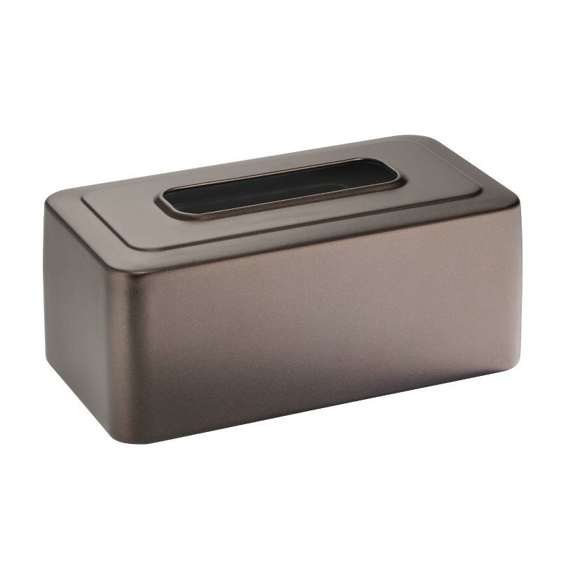 Bronze Steel Rectangular Tissue Box Cover for Bathroom and Bedroom