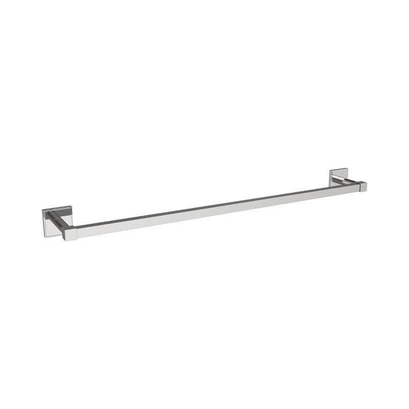 Chrome 24 Inch Wall Mounted Towel Bar