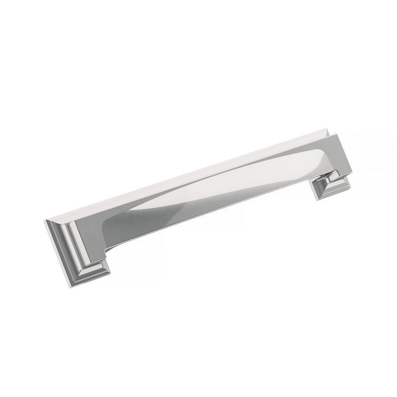 Polished Chrome Traditional Cabinet Cup Pull with Mounting Hardware