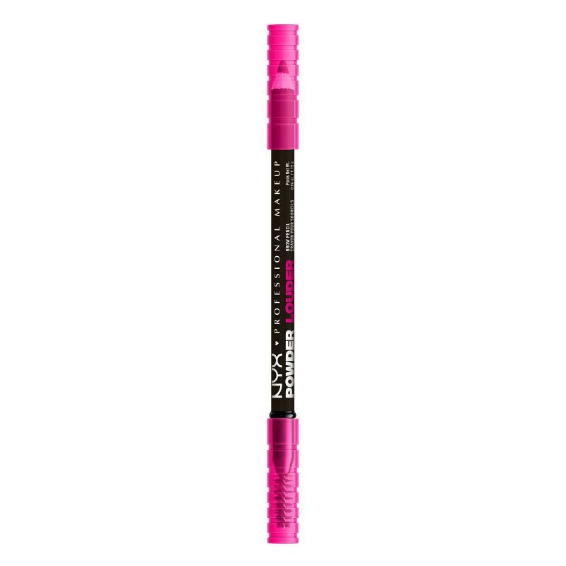 Black Bamboo Fiber Volumizing Brow Pencil with Spoolie