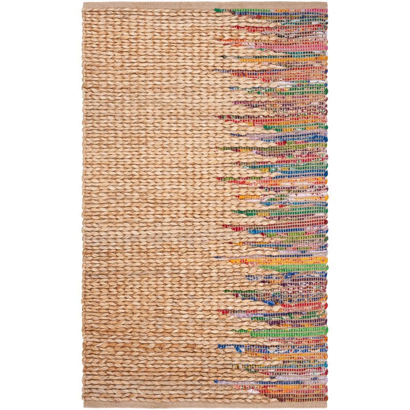 Cape Cod Multicolor Handwoven Jute Area Rug 3' x 5'