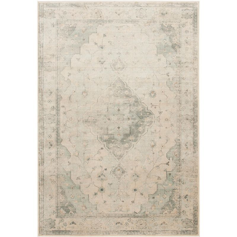 Hand-Knotted Light Blue Viscose Non-Slip Rug - 2' 2" x 6' 0"