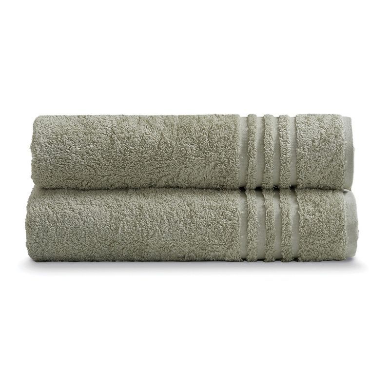 Sage Turkish Cotton 2-Piece Bath Towel Set