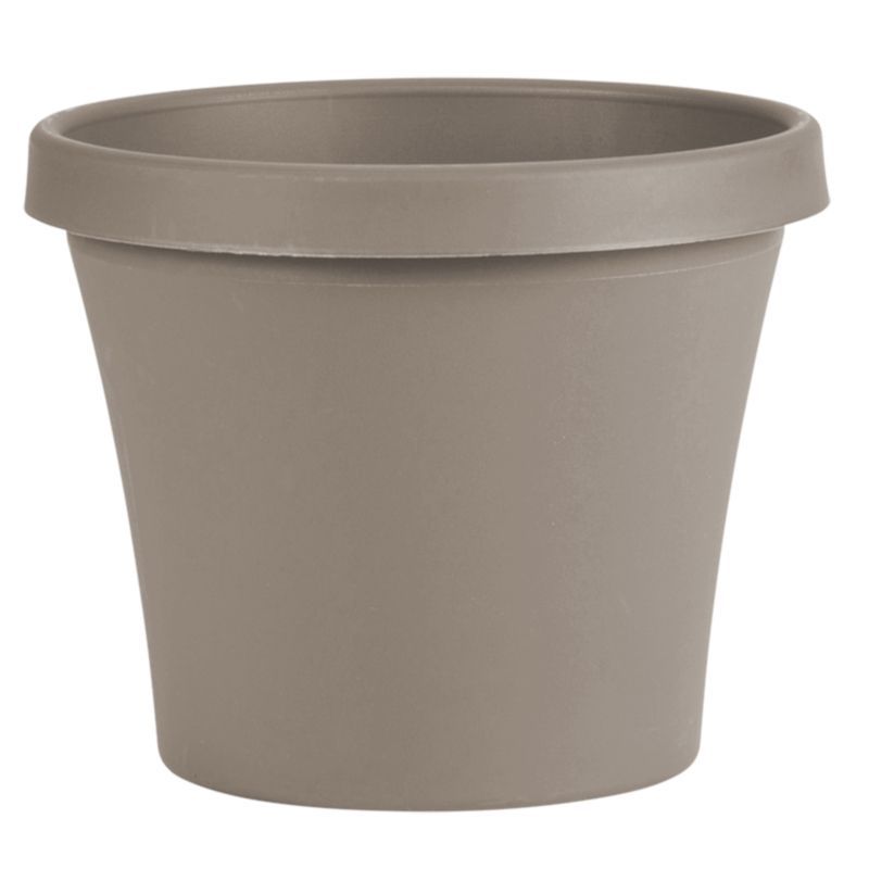 Bloem 10.7 in. Pebble Stone Resin Traditional Planter