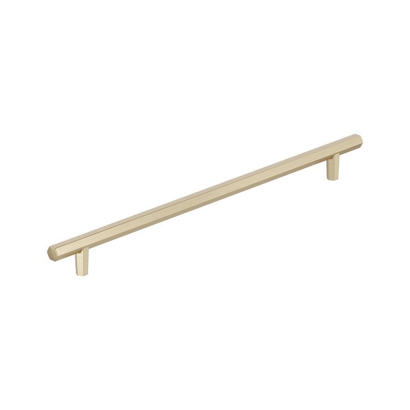 Golden Champagne 18" Polished Chrome Appliance Bar Pull