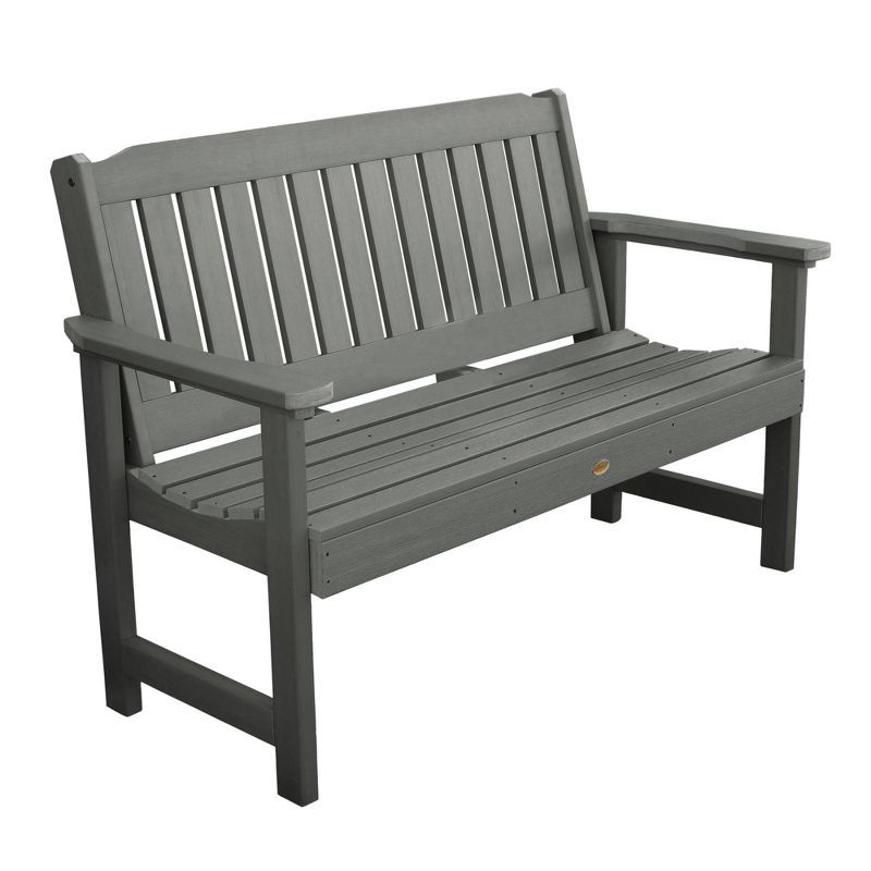 Highwood 4ft Coastal Teak Synthetic Wood Garden Bench