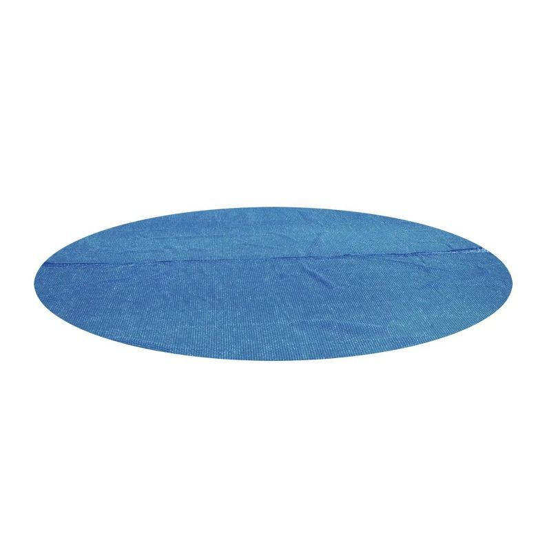 Blue Round 15-Foot Above Ground Solar Pool Cover