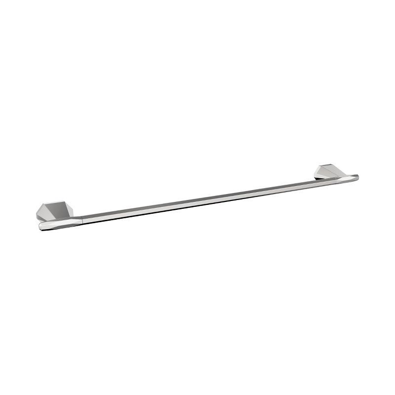 St. Vincent 24 Inch Chrome Wall Mounted Towel Bar