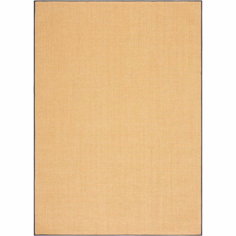 Natural & Gray Handmade Wool Cotton Silk 6' x 9' Area Rug