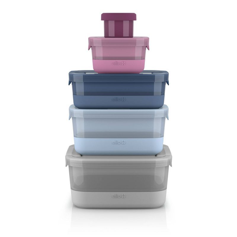 Elderberry Mixed Set BPA-Free Plastic Food Storage Containers