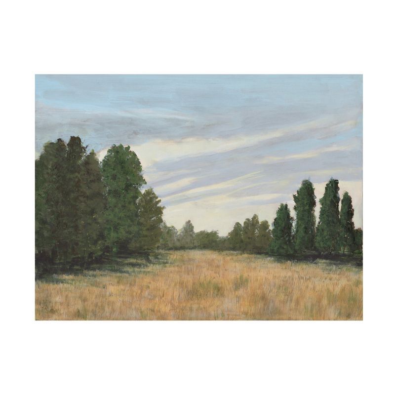 Michael Willett Countryside Clearing II Landscape Canvas Art