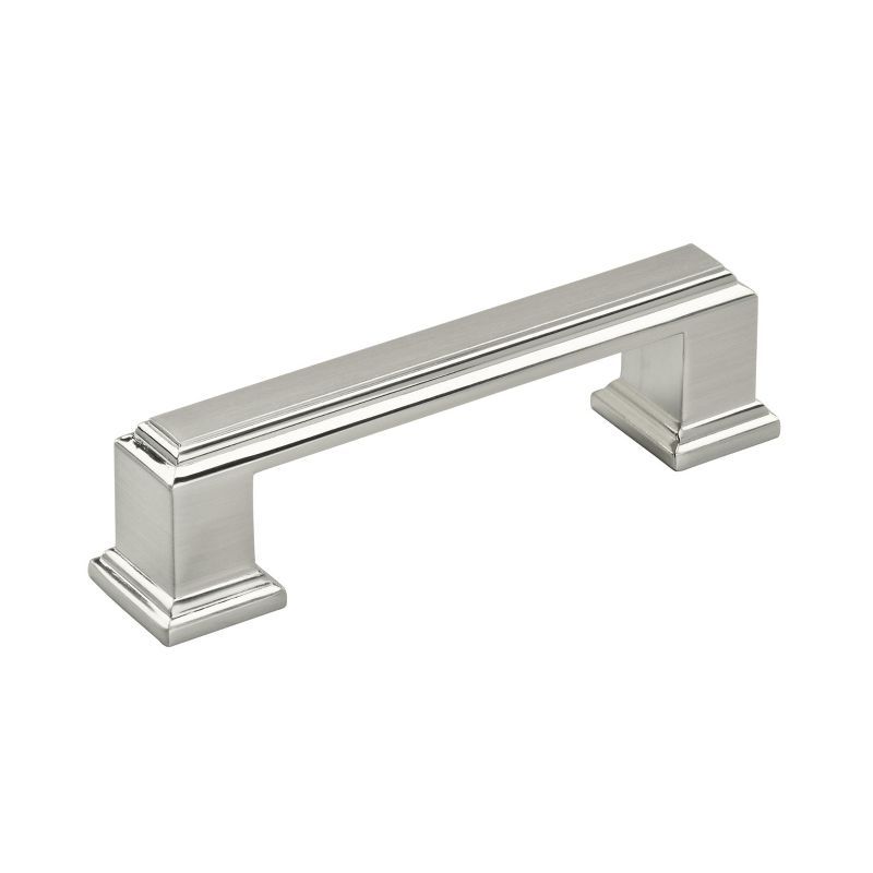 Brushed Nickel Traditional Cabinet Bar Pull with Mounting Hardware