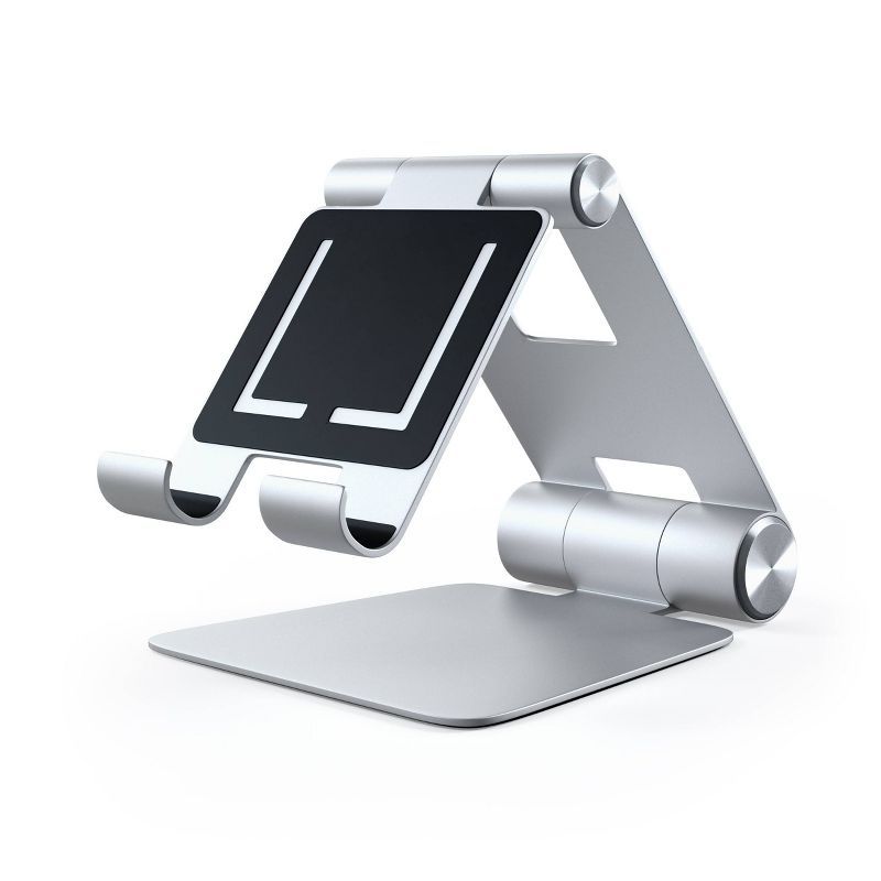 Satechi Silver Aluminum Foldable Multi-Angle Tablet Stand