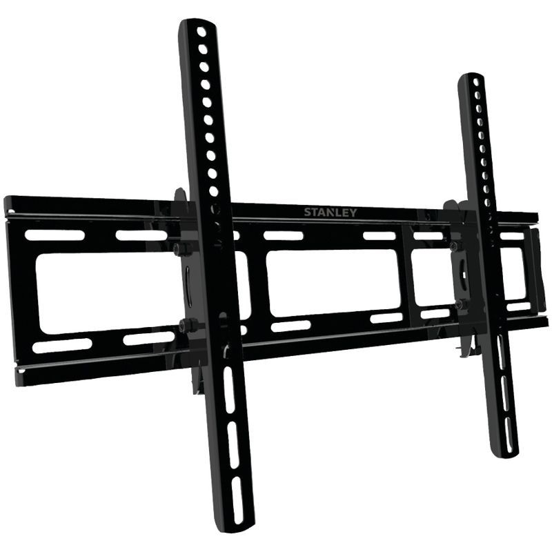 Stanley Black Steel Full-Motion TV Wall Mount for 37"-70" Screens