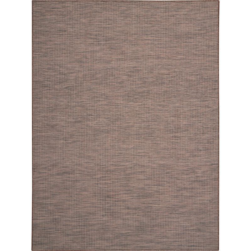 Natural Elegance 6' x 9' Flatweave Synthetic Outdoor Rug