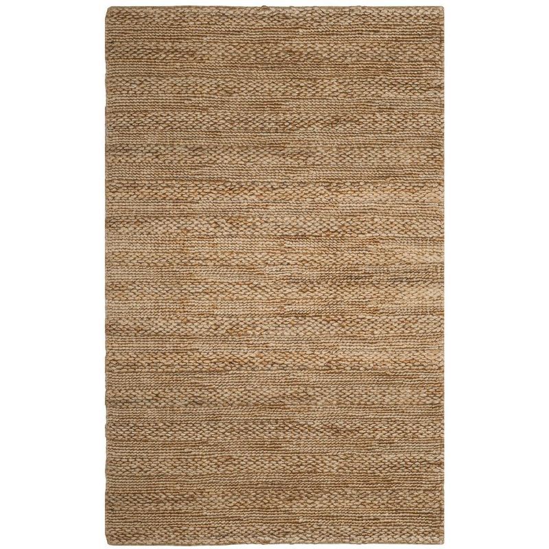 Hand-Knotted Sisal & Jute Blend Natural 5' x 8' Area Rug