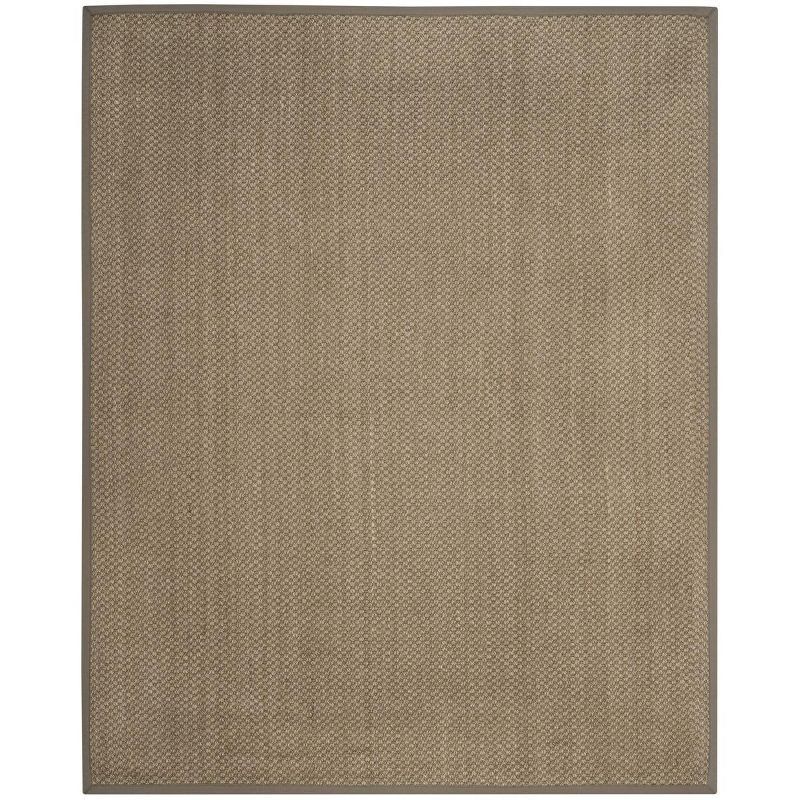 Off-White Cotton Flat Woven Handmade Area Rug 8' x 10'