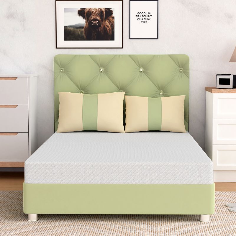 Twin 5-Inch White Gel Memory Foam Adjustable Bed Mattress