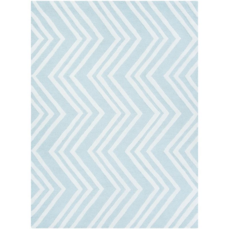 Ivory Whisper Hand-Tufted Wool Kids Rug, 5' x 7'