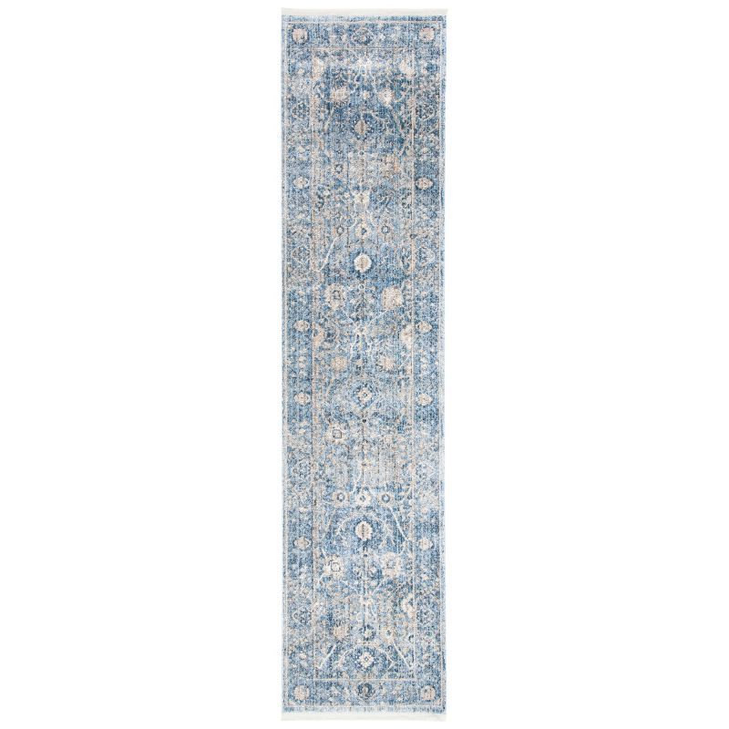 Safavieh Dream Gray and Turquoise Wool Viscose Area Rug