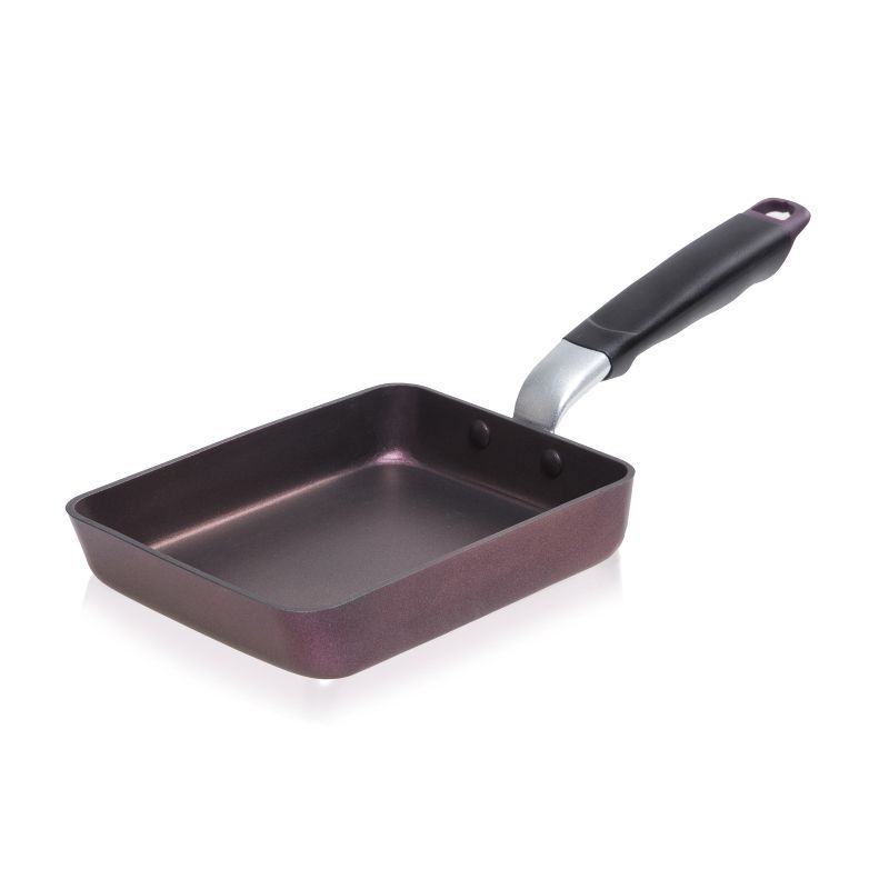 Medium Purple Non-Stick Aluminum Japanese Omelette Pan