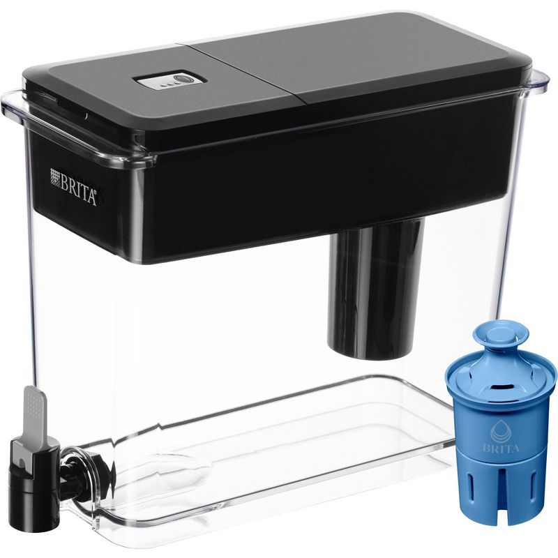 Jet Black Extra Large 27-Cup Filtered Water Dispenser