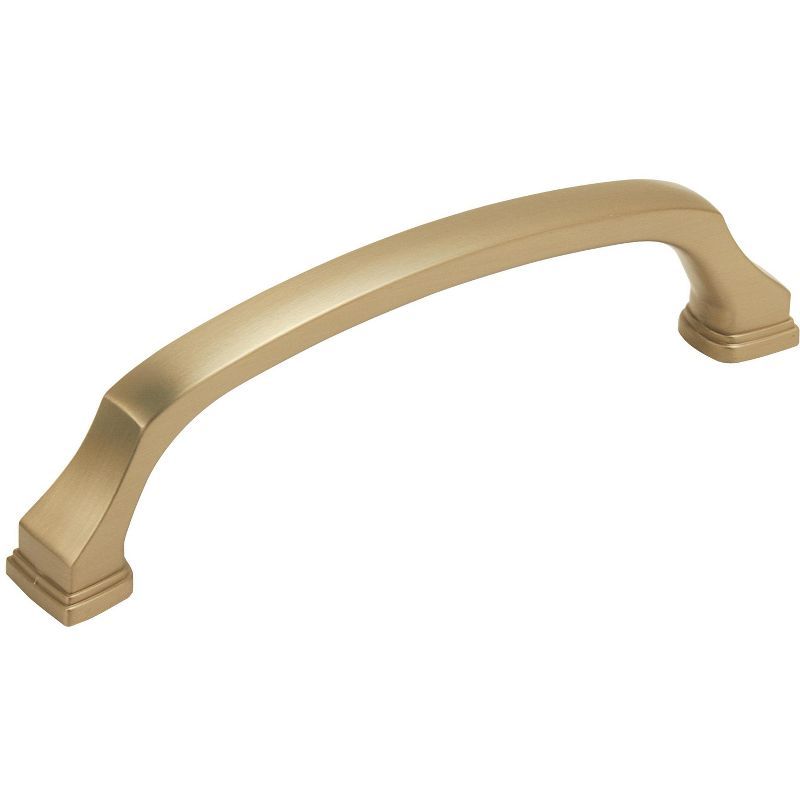 Golden Champagne 5-1/16" Modern Traditional Cabinet Pull