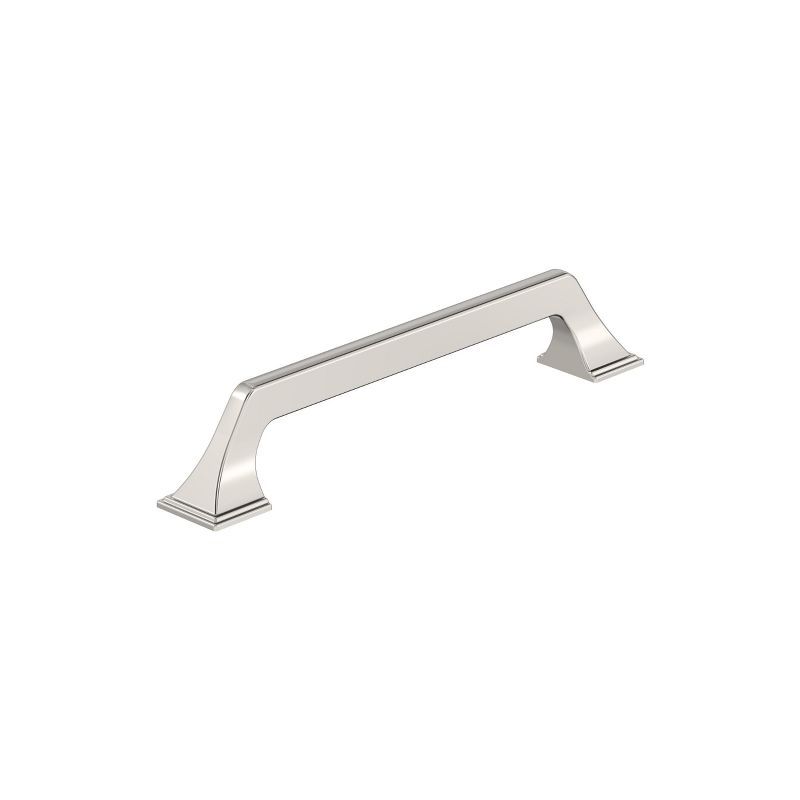 Polished Nickel 6-5/16 inch Modern Cabinet Pull