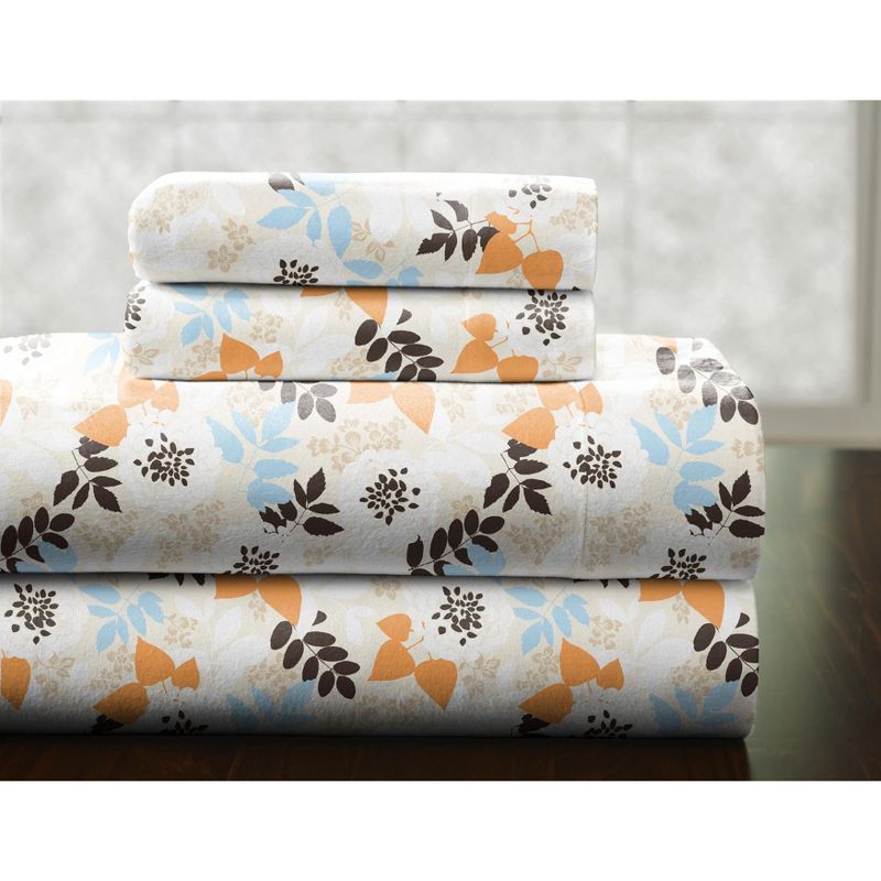 King Winter Breeze Cotton Flannel Sheet Set