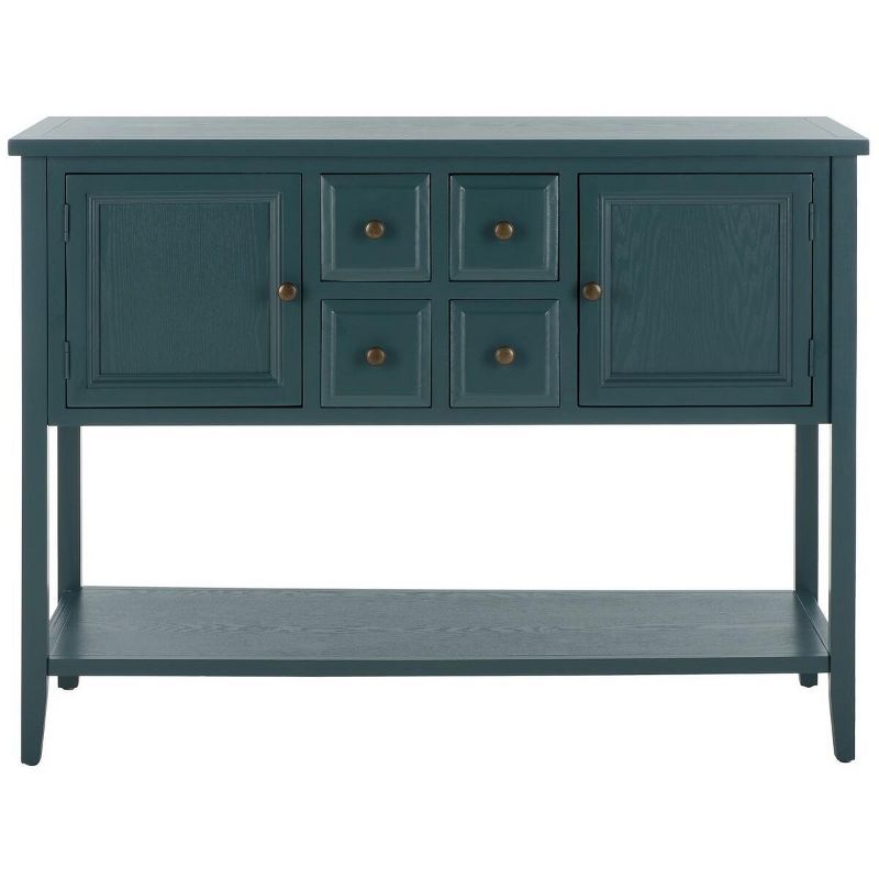 Charlotte Slate Teal 4-Drawer Sideboard