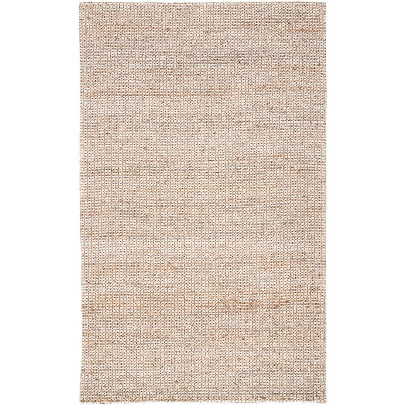 Natural Beige 8' x 10' Handmade Tufted Wool Area Rug
