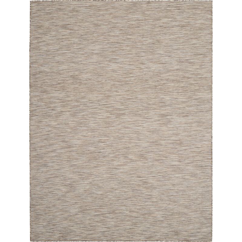 Positano Warm Oatmeal Beige 6' x 9' Easy-Care Synthetic Area Rug