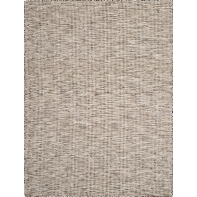 Positano Warm Oatmeal Beige 8' x 10' Easy-Care Synthetic Area Rug