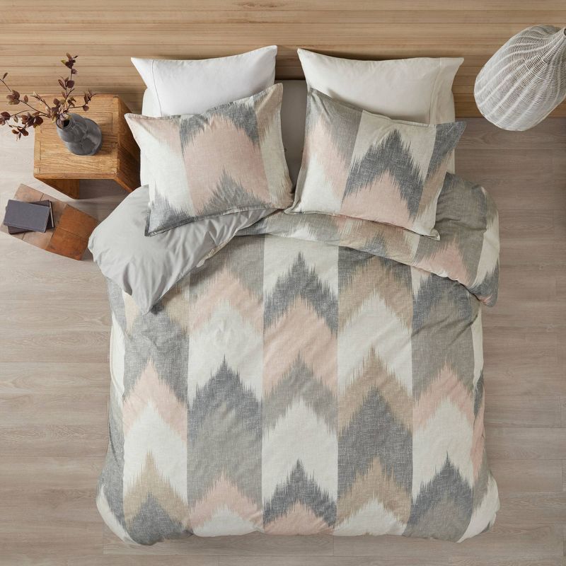 Alpine Printed Cotton Duvet Cover Set