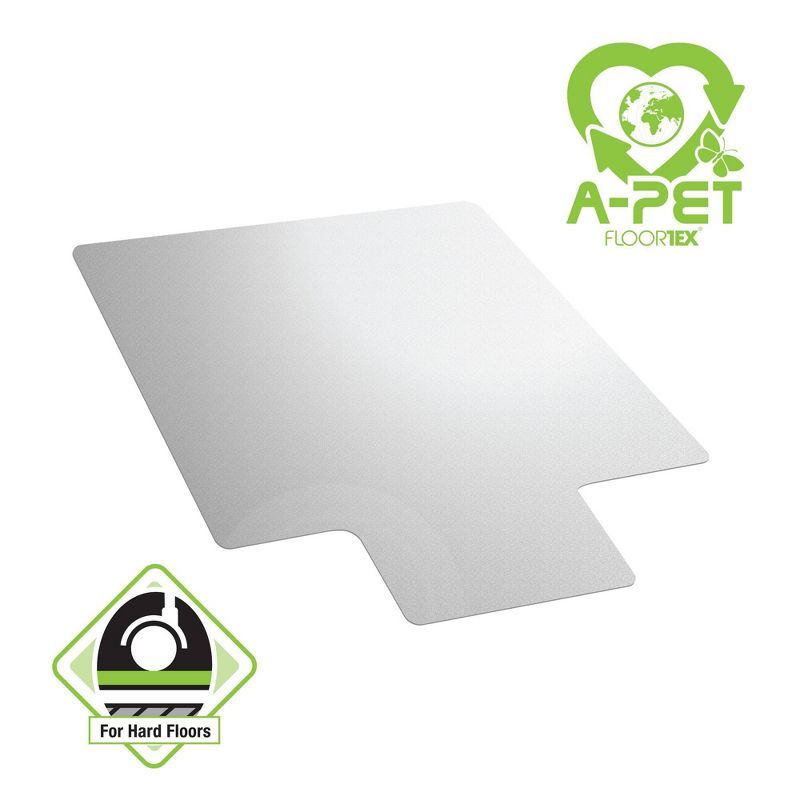 Clear Lipped Chair Mat for Hard Floors 36" x 48"