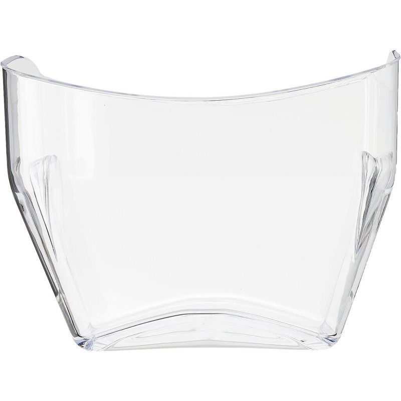 Clear Acrylic Large Party Tub with Handles