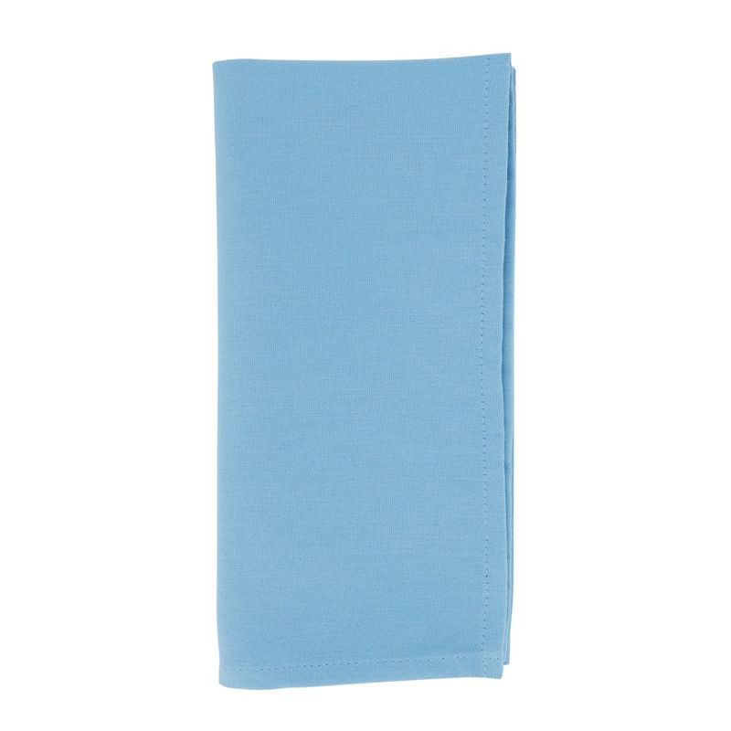 Aqua Cotton Everyday Cloth Table Napkins Set of 12