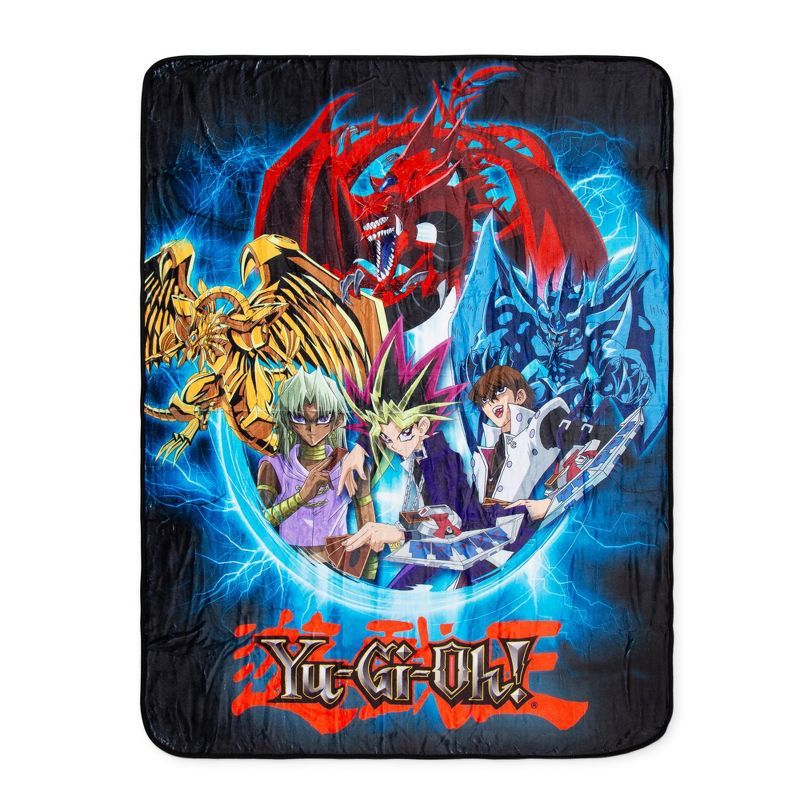 Yu-Gi-Oh! Monster Spirits Fleece Throw Blanket 45 x 60 Inches