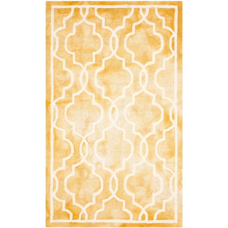 Ivory Elegance Hand-Tufted Wool Rectangular Rug