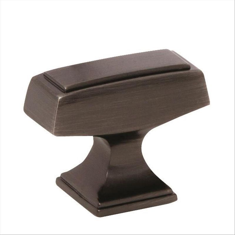 Gunmetal T-Handle Cabinet Knob with Mounting Hardware