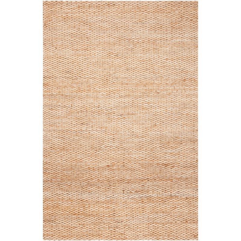 Natural Handwoven Jute Area Rug, 5x8 Feet