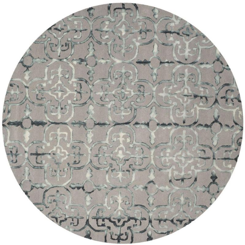 Ivory Whisper Hand-Tufted Wool 5' Round Area Rug