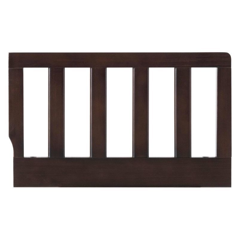 Espresso Wood Toddler Bed Guard Rail