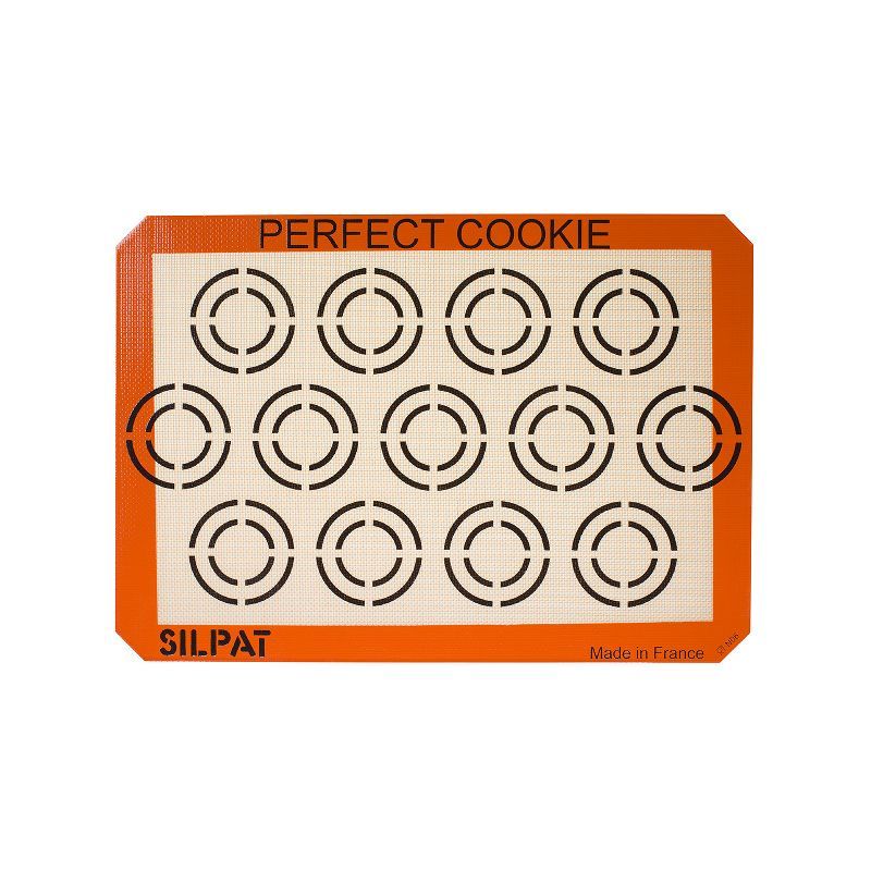 Silpat Perfect Cookie Non-Stick Silicone Baking Mat, 11.5" x 16.5"