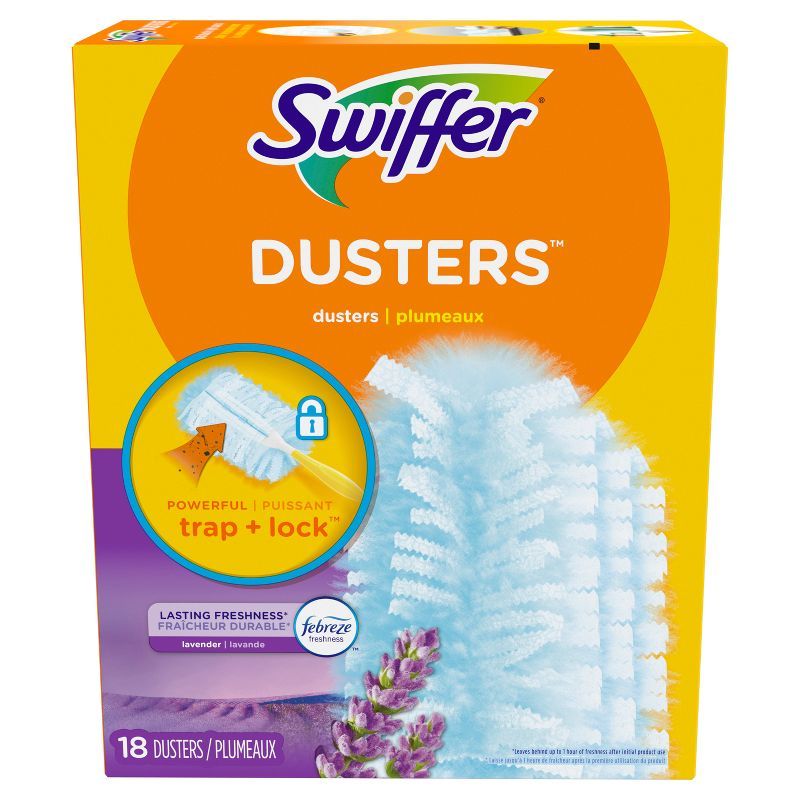 Lavender Scent Multi-Surface Duster Refills - 18 Count