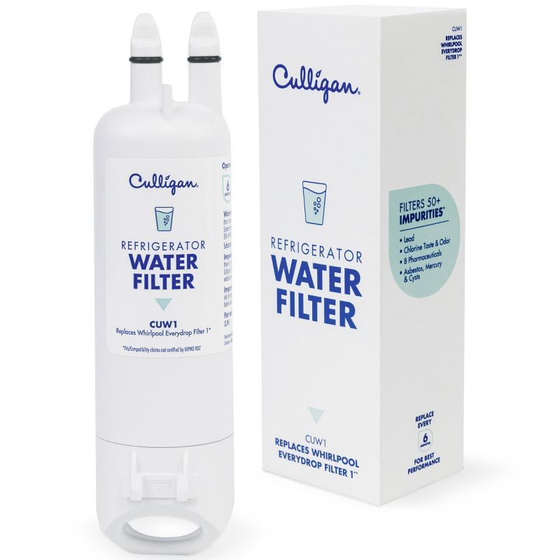 Culligan CUW1 White Refrigerator Water Filter Replacement