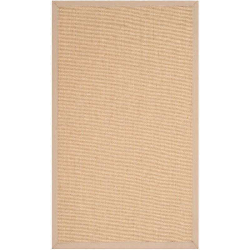 Natural Ivory Sisal Hand-knotted Area Rug 2'6" x 4'