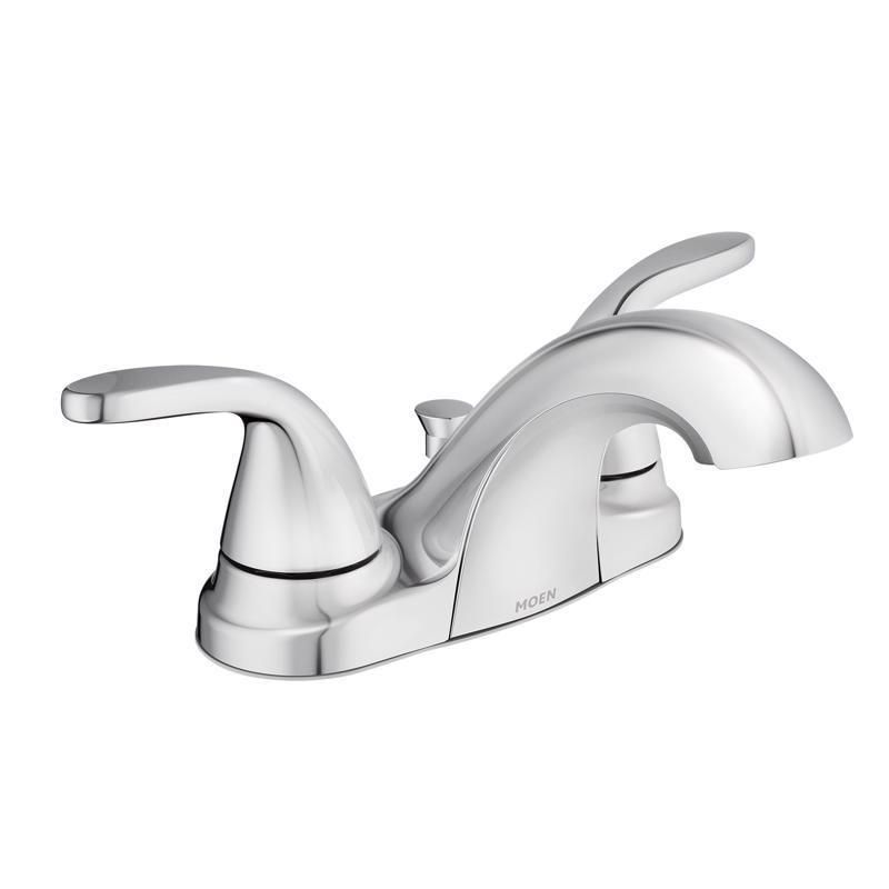 Adler Chrome 4" Two-Handle Bathroom Faucet