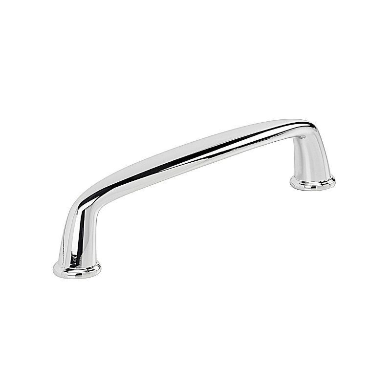 Polished Chrome 5-1/16" Cabinet Drawer Pull with Mounting Hardware