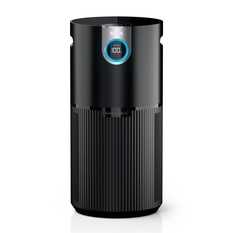 Charcoal Grey Floor-Standing HEPA Air Purifier with Eco Mode